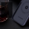 Dux Ducis Naples etui do iPhone 13 Pro Max skórzany pokrowiec (kompatybilny z MagSafe) niebieski