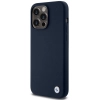 Etui BMW Silicone Metal Logo na iPhone 15 Pro Max - granatowe