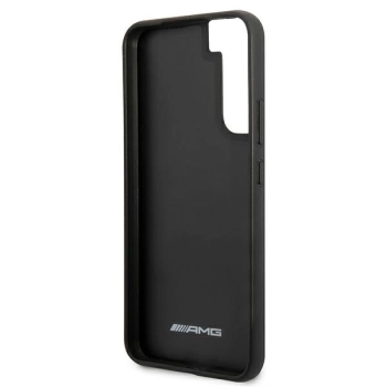 Etui AMG Carbon Stripe&Embossed na Samsung Galaxy S22+ - czarne