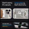 Etui Spigen Ultra Hybrid Mag z MagSafe na iPhone 15 Pro Max - tytan naturalny (wzór Zero One)