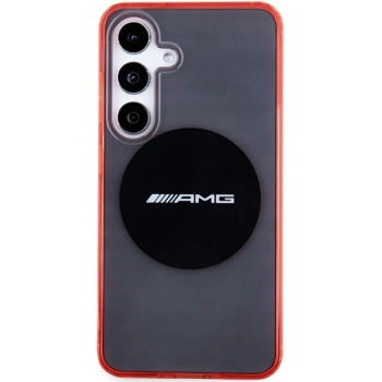 Etui AMG Transparent Bicolor MagSafe na Samsung Galaxy S24 - czarne