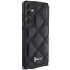 Etui Guess Quilted Metal Logo na Samsung Galaxy S23 FE - czarne