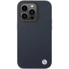Etui BMW Silicone Metal Logo na iPhone 14 Pro Max - granatowe