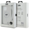 Etui Karl Lagerfeld IML Choupette Head&Cord MagSafe na iPhone 15 / 14 / 13 - przezroczyste