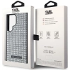 Etui Karl Lagerfeld Rhinestone Metal Logo na Samsung Galaxy S24 Ultra - srebrne