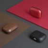 Etui UNIQ Terra Genuine Leather na AirPods Pro - oliwkowe
