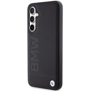 Etui BMW Leather Hot Stamp na Samsung Galaxy S23 FE - czarne