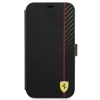 Etui Ferrari On Track Carbon Stripe na iPhone 13 mini - czarne