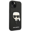 Etui Karl Lagerfeld Saffiano Karl's Head Patch na iPhone 14 Plus - czarne