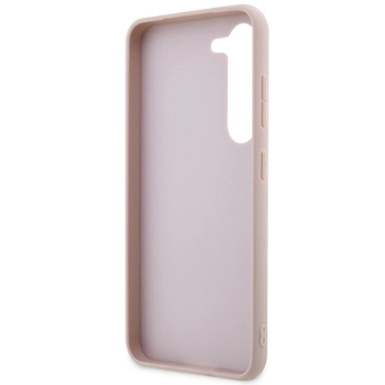 Etui Guess 4G Big Metal Logo na Samsung Galaxy A35 - różowe