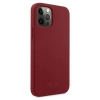 Etui Mini Morris Silicone Tone On Tone na iPhone 12 / iPhone 12 Pro - czerwone