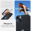 Etui Spigen Ultra Hybrid na iPhone 14 - czarny mat