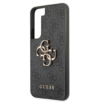 Etui Guess 4G Big Metal Logo na Samsung Galaxy S22 - szare