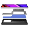 Etui Spigen Cryo Armor na Samsung Galaxy S24 Ultra - czarno-niebieskie
