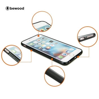 Etui drewniane na iPhone 13 Bewood Traveler Merbau