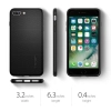 Etui Spigen Liquid Air na iPhone 7 / 8 Plus - czarne