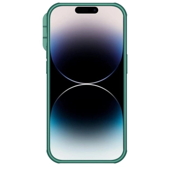 Nillkin CamShield Pro Case etui iPhone 14 Pro pancerny pokrowiec osłona na aparat kamerę zielony