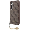 Etui Guess 4G Charms Collection na Samsung Galaxy A55 - brązowe