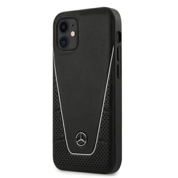 Etui Mercedes Dynamic Line na iPhone 12 mini - czarne