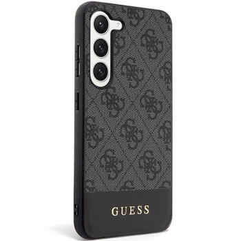 Etui Guess 4G Stripe Collection na Samsung Galaxy S24+ - czarne