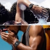 Protect Strap Band opaska z etui do Apple Watch 7 / 6 / 5 / 4 / 3 / 2 / SE (45 / 44 / 42mm) obudowa pancerny pokrowiec na zegarek przezroczysty / różo