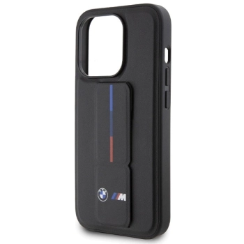 Etui BMW Grip Hot Stamp na iPhone 15 Pro - czarne