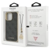 Etui Guess 4G Charms Collection na iPhone 14 Pro Max - szare
