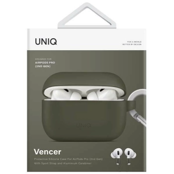 Etui UNIQ Vencer na AirPods Pro 2 gen - zielone