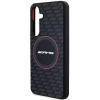 Etui AMG Silicone Carbon Pattern MagSafe na Samsung Galaxy S24+ - czarne