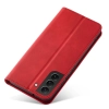 Magnet Fancy Case etui do Samsung Galaxy S22+ (S22 Plus) pokrowiec portfel na karty kartę podstawka czerwony