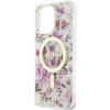 Etui Guess Flower MagSafe na iPhone 14 Pro Max - przezroczyste