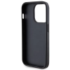 Etui Guess Strass Metal Logo do iPhone 15 Pro Max - czarne