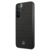 Etui Mercedes Leather Stars Pattern na Samsung Galaxy S22+ - czarne