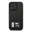 Etui Karl Lagerfeld Ikonik Patch na iPhone 13 Pro / iPhone 13 - czarne