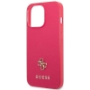 Etui Guess Saffiano 4G Small Metal Logo na iPhone 13 Pro Max - różowe