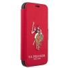 Etui U.S. Polo Assn. Embroidery Collection na iPhone 12 Pro Max - czerwone