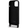 Etui Karl Lagerfeld Crossbody Silicone Ikonik do iPhone 15 - czarne