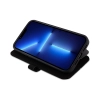 Etui Mercedes Leather Wave Patern na iPhone 15 - czarne