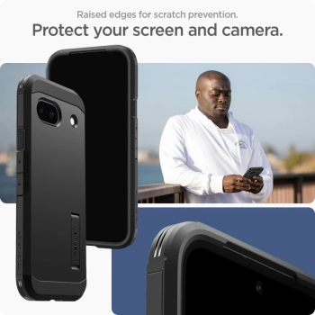 Etui Spigen Tough Armor na Google Pixel 8A - czarne