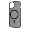 Etui Decoded Transparent Grip Case z MagSafe do iPhone 15 Plus - szaro-czarne