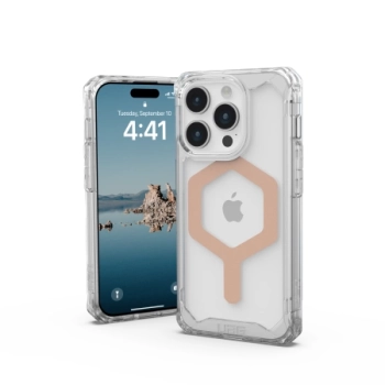 Etui UAG Plyo MagSafe do iPhone 15 Pro - przezroczysto-perłowe