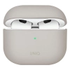 Etui Uniq Lino Silicone na AirPods 3 - beżowe