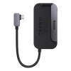 Uniwersalny HUB USB do tabletu / smartfona 4w1 USB-C Baseus PadJoy - ciemnoszary