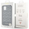 Etui Guess GCube Stripes MagSafe na iPhone 11 / Xr - czarne