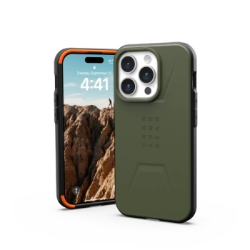 Etui UAG Civilian MagSafe do iPhone 15 Pro - zielone