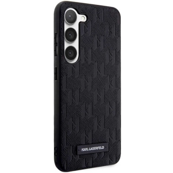 Etui Karl Lagerfeld Saffiano Mono Metal Logo na Samsung Galaxy S24 - czarne