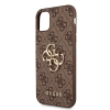 Etui Guess 4G Big Metal Logo na iPhone 11 Pro Max - brązowe