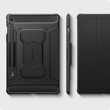 Etui Spigen Rugged Armor Pro na Samsung Galaxy Tab S9 FE 10.9'' X510 / X516B - czarne
