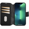 Etui Decoded Detachable Wallet Case skórzane z MagSafe z klapką do iPhone 14 Pro Max - czarne