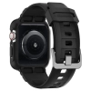 Etui z paskiem Spigen Rugged Armor Pro na Apple Watch 4 / 5 / 6 / 7 / 8 / SE (44/45 mm) - czarne
